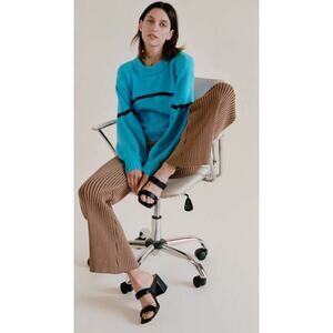 Rationalle Blue tamara tie back Sweater